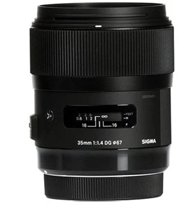Sigma DG 35mm f/1.4 HSM Art Lens - Image 1 of 2