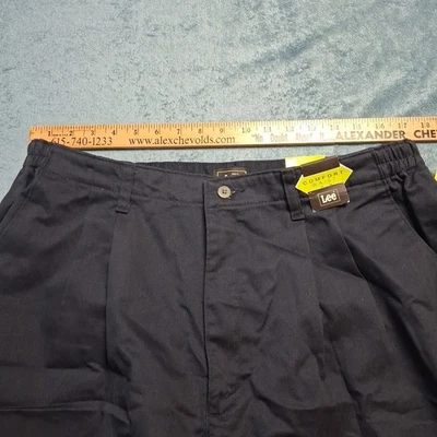 Lee High-Rise Comfort Waistband Elastic Short Size Women's Size 20 Navy NWT - Image 1 of 4
