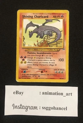 Shining Charizard 107/105 Neo Destiny Holo ITALIAN - Image 1 of 2