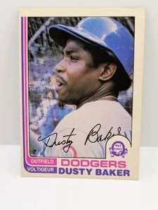 1982 O-Pee-Chee - Dusty Baker - Dodgers - Outfield - Béisbol - #375 - - Imagen 1 de 6