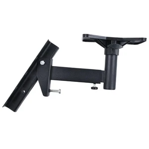 Speaker Wall Mount Swivel and Tilt Angle Length Adjustment Ceiling Mount Bracket - Picture 1 of 6