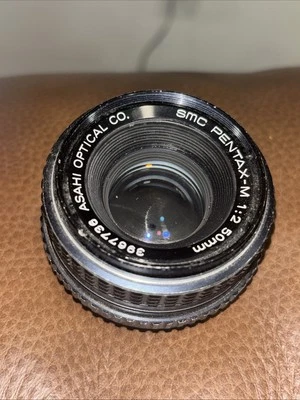 SMC PENTAX-M 50mm LENS 1:2 Asahi Optical Co Lens Gently Used - Image 1 of 4