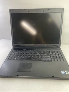 Dell Vostro 1710 Laptop PC Computer Intel Core 2 Duo CPU 17" 2GB Ram Black zv - Picture 1 of 10
