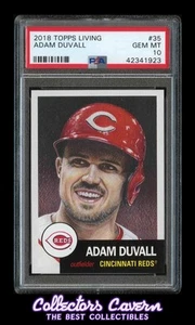 Topps Living Set #35 Adam Duvall PSA 10 (GEM MINT) - Bild 1 von 2