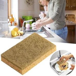 1PC Cleaning Brush For Dishware Kitchen Pots & Bowls Cleaner Sponge Double-Side - Picture 1 of 5