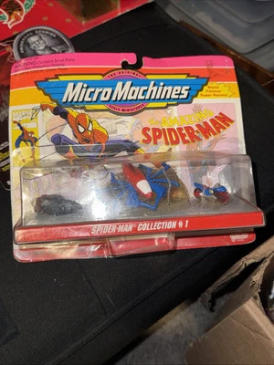 Unopened 1993 Micro Machines Spider-Man Collection #1 The Amazing Spider-Man - Image 1 of 2