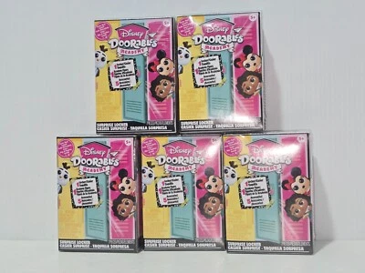 Lote De 5 Nuevos Disney Doorables Academy - Armarios Sorpresa - Nuevo En Caja Sellados Foto 1 de 2