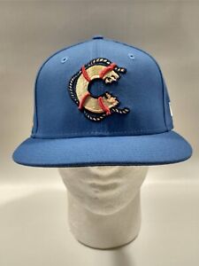 Clearwater Threshers 59Fifty Fitted On Field Road Cap Size 7 3/8 100 Years
