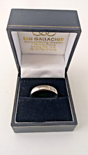 £800 (30% off) Palladium Wedding Ring Medium Court Style 4mm Wide 4.5g Size Q
