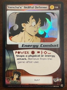 Yamcha’s Skillful Defense GKI FOIL Rare LIMITED 59 DBZ Dragon Ball Z Score CCG - Picture 1 of 14