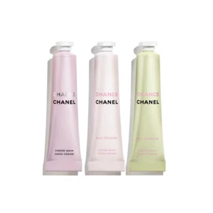 CHANEL Chance Parfümierte Handcreme CHANCE EAU TENDRE EAU FRAÎCHE Duft 3er Set - Picture 1 of 2