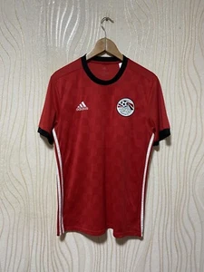 EGYPT 2018 HOME FOOTBALL SHIRT SOCCER JERSEY ADIDAS BR3730 sz M MEN RED - Picture 1 of 13