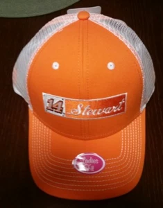 NASCAR Tony Stewart No. 14 Ladies Fit Trucker Mesh Style Snapback Hat, New - Picture 1 of 5