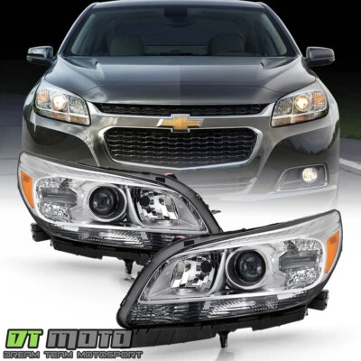 Faros proyectores halógenos izquierda+derecha Chevy Malibu 2013 2014 2015 Foto 1 de 4