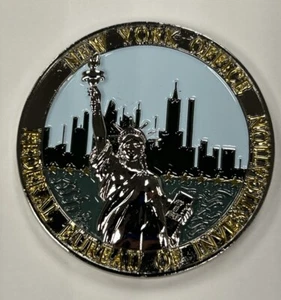FBI New York Field Office Challenge Coin - Picture 1 of 4