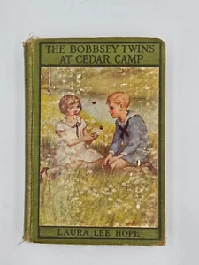 Laura Lee Hope: The Bobbsey Twins At Cedar Camp Vintage HC 1921 - Picture 1 of 6