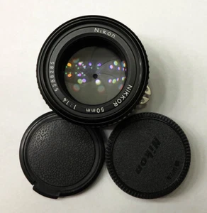 ✅Serviced✅ Nikon Nikkor 50mm F1.4 AI-S Fast Prime Lens 5388285 AIS - Picture 1 of 5