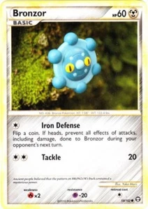Pokemon - Bronzor - 58/102 - Common - HS Triumphant - NM - Picture 1 of 1