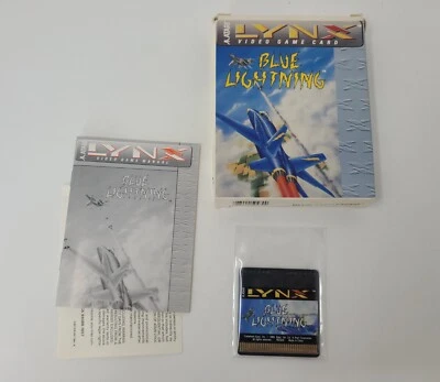 Blue Lightning Atari Lynx [CIB] TESTED WORKS - Image 1 of 4