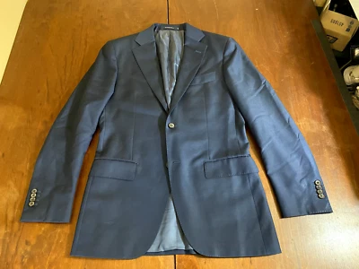 SUITSUPPLY Napoli Navy Blue Nailhead Sport Coat Suit Blazer 38L Wool - Image 1 of 4