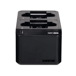 Estación de recarga de doble acoplamiento Shure SBC-203-US para Sb903 - Imagen 1 de 1