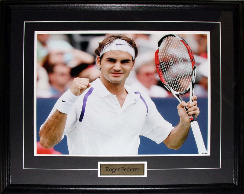 Roger Federer Professional Tennis Player 16x20 Sports Collector Frame Foto 1 de 1