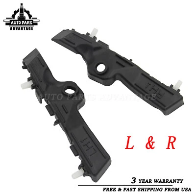 1 Pair Front Bumper Bracket Retainer Left & Right For 2014-2015 Kia Sorento USA Foto 1 de 4