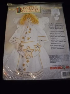 Winter White Angel Bottle Buddies Kit por Dimensions 62155 - Imagen 1 de 2