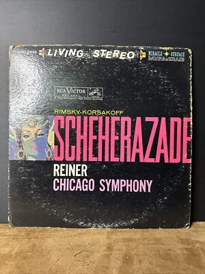 Fritz Reiner  Rimsky-Korsakoff Scheherazade LP  RCA L2 RY0939 10S I A2 VG+ 1960! - Image 1 of 4