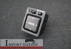 TOYOTA CALDINA USED SIDE MIRROR CONTROL SWITCH - SQUARE SERIES 1 ST215 GT-T - Picture 1 of 4