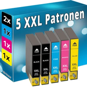 5x XL PATRONEN für EPSON DX8400 DX4050 DX4400 DX4450 DX5000 DX5050 D120 SX610FW - Bild 1 von 8