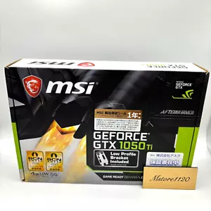 MSI GeForce GTX 1050 Ti 4GB LP Model GDDR5 Grafikkarte Low Profile gebraucht - Bild 1 von 20