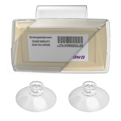 Secure 2024 EZ-Pass con fuerte succión y montaje para parasol - Transpon mejorado... Foto 1 de 4