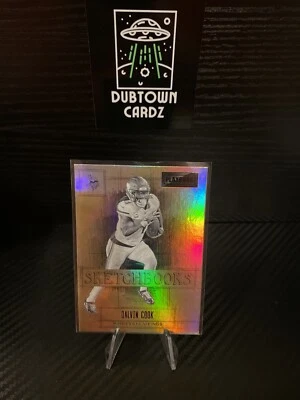 2022 Panini Playbook Sketchbooks Dalvin Cook #14 Vikings - Image 1 of 2
