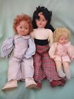 1943 Effanbee Big Sister, Little Brother, Little Sister Dolls - PRICE REDUCED 