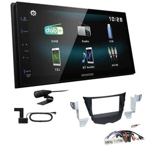 Kenwood 2-DIN Digital Autoradio DAB+ Bluetooth für Hyundai Veloster ab 2011 - Bild 1 von 5