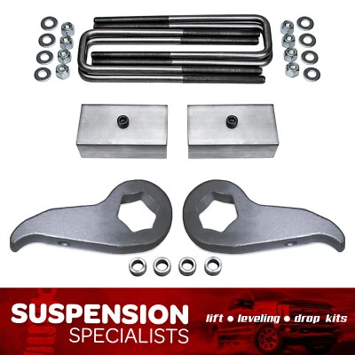 3"/2" Leveling Lift Kit For 2011-2019 Chevy Silverado GMC Sierra 2500HD w/ Keys - Image 1 of 4
