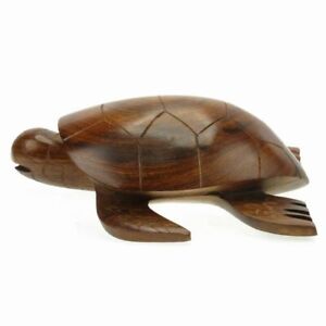 Ironwood Sea Turtle made in Mexico. Various Sizes Available Handcrafted Carving 
