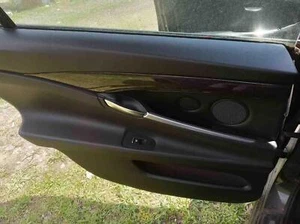 2010-17 BMW 550i GT DRIVER REAR TRIM PANEL DAKOTA LEATHER BLACK USED OEM - Picture 1 of 4