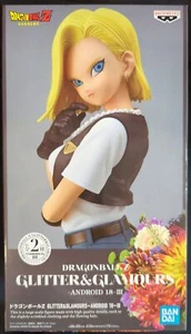 GLITTER & GLAMOURS Dragon Ball Z Android 18 III A Color Ver. Figura BANDAI - Imagen 1 de 4