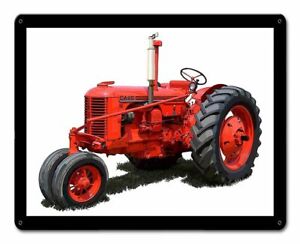 CASE MODEL DC TRACTOR 15" HEAVY DUTY USA MADE METAL FARM DECOR ADVERTISING SIGN