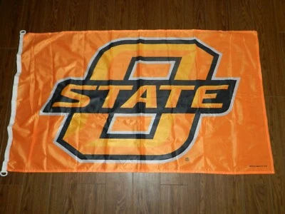 Oklahoma State University Deluxe 3' x 5' Flag Licensed OSU Cowboys NCAA 1984 - Image 1 of 4