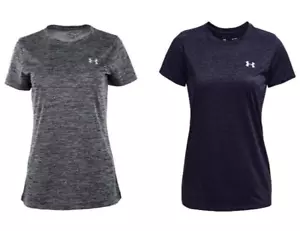 Under Armour Womens UA Tech Twist T Shirt Ultra Soft Quick Dry Moisture Wicking - Picture 1 of 12