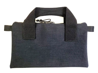 13x8" Heavy Duty Black 1000D mil-spec Cordura Ballistic Nylon utility Tool bag