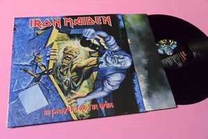IRON MAIDEN LP NO PRAYER FOR THE DYING ITALY 1990 NM ! CELLOPHAN - Bild 1 von 1