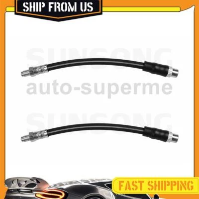Manguera de freno exterior trasera Sunsong 2x para Audi 5000 Quattro 2,3 L 1987-1988 Foto 1 de 4