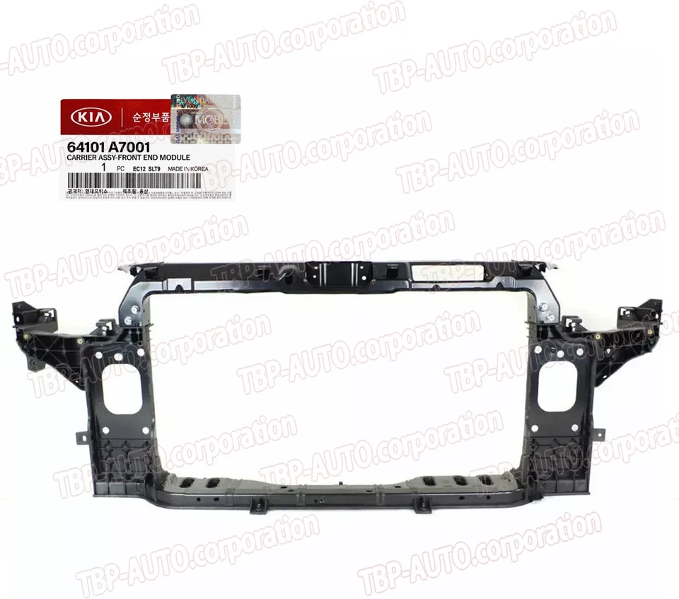 Soporte de radiador GENUINO ® para Kia Forte / Forte5 / Koup 2014-2016 64101A7001 Foto 1 de 1
