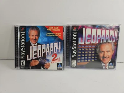 Sony PS1 Jeopardy And Jeopardy 2nd Edition Both Games Included - Image 1 of 3
