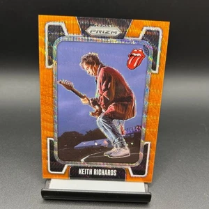 2025 Panini Prizm Rolling Stones #36 Keith Richards Orange /259 - Picture 1 of 2
