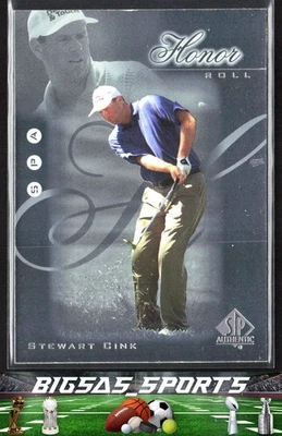 Stewart Cink 2001 SP Authentic Honor Roll #HR23 - Image 1 of 2